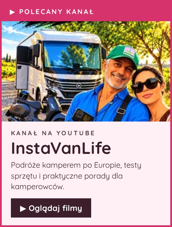 InstaVanLife – kanał o podróżach kamperem na YouTube
